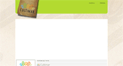 Desktop Screenshot of cultimar.org.br